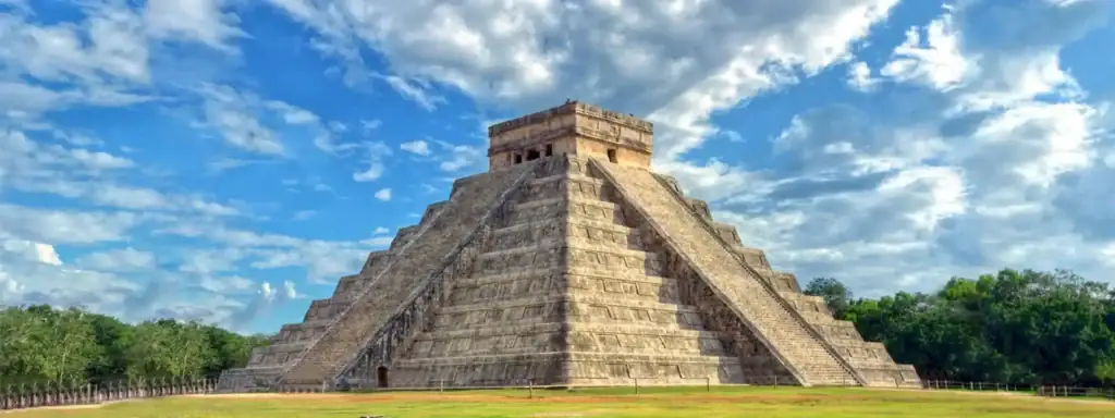Kukulcan Pyramid at Chichen Itza, Mexico